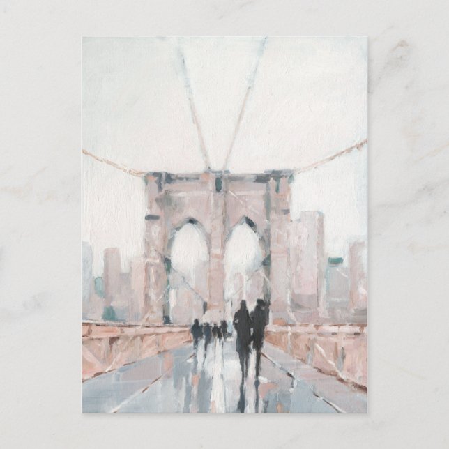 Tidigt God morgon Stroll - New York Vykort (Framsida)
