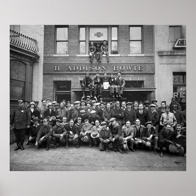 Tidigt Harley: 1925 Poster (Framsidan)