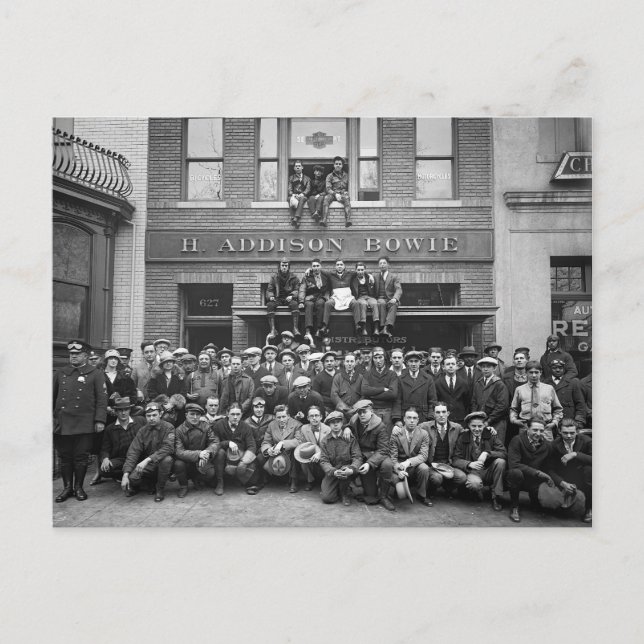 Tidigt Harley, 1925 Vykort (Framsida)