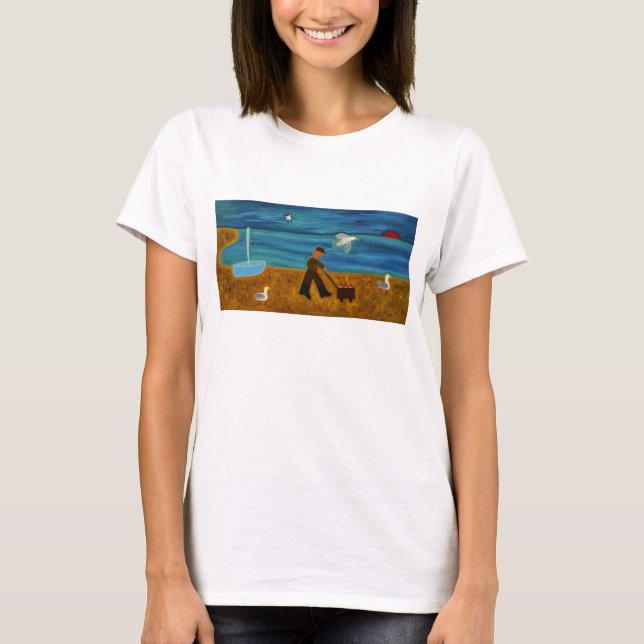 Tidigt i morgonen 2007 tee shirt (Framsida)