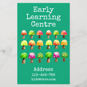 Tidigt Learning Center Daycare-champroom Flyer