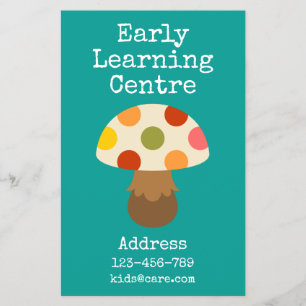 Tidigt Learning Center Daycare-champroom Flyer