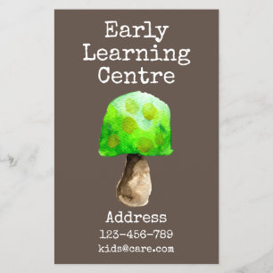 Tidigt Learning Center Daycare-champroom Flyer