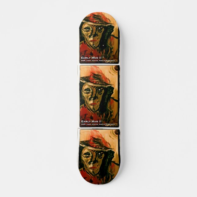 TIDIGT MAN II MINI SKATEBOARD BRÄDA 18,5 CM (Framsida)