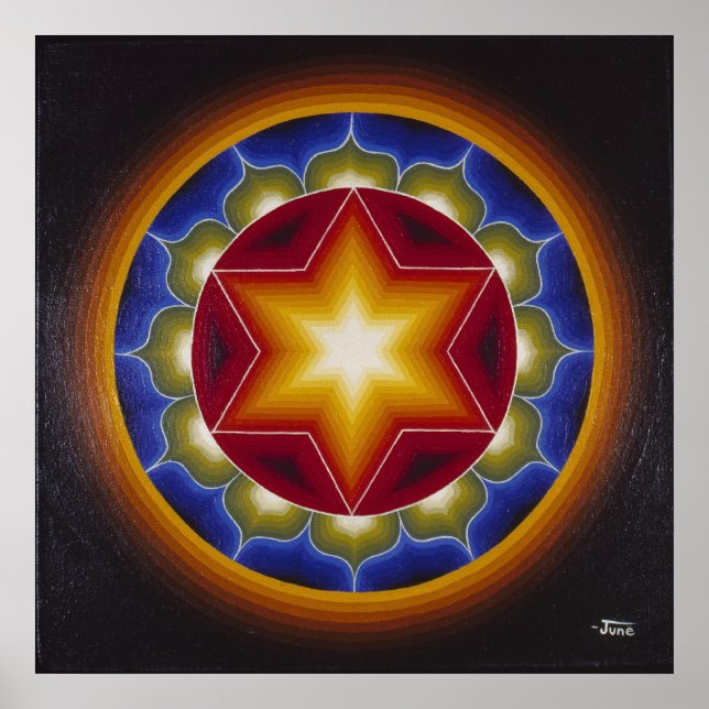 Tidigt mandala #2 poster (Framsidan)