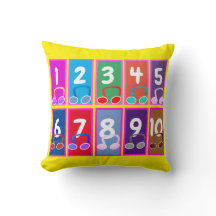 Tidigt Math-nummer 1 till 10 Cushion