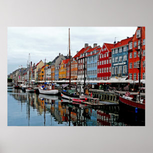 Tidigt Morgon i Köpenhamn Poster