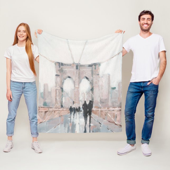 Tidigt Morgonbåge - New York Fleecefilt (På plats)