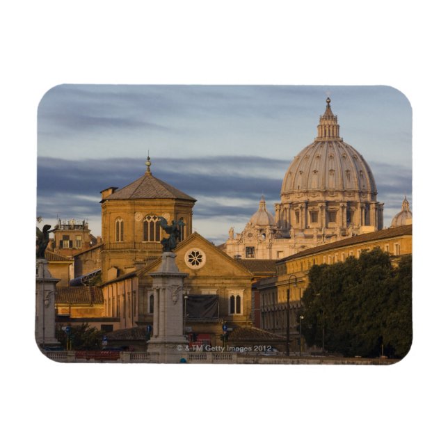 tidigt-morgonljus på S:t Peter's kuk Magnet (Horisontell)