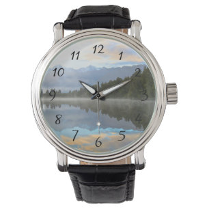 Tidigt Morgonreflektioner liggande Armbandsur