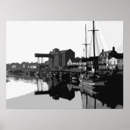 TIDIGT MORNING VID WELLS-NÄSTA HAVET POSTER