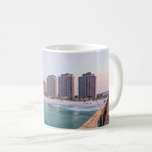 Tidigt Navarre Beach Florida Fishing Kaffemugg