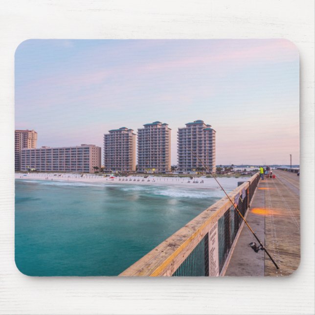 Tidigt Navarre Beach Florida Fishing Musmatta (Framsidan)
