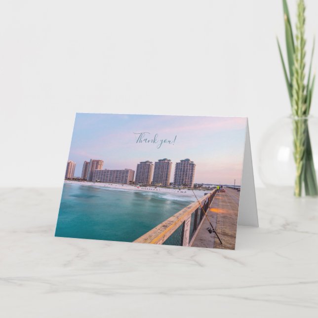 Tidigt Navarre Beach Florida Fishing Tack Kort (Framsida)