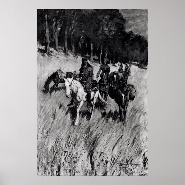 Tidigt Pioneers på Blue Ridge Poster (Framsidan)