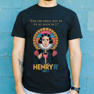 Tidigt Riser: Citat och Coffee Funny T Shirt