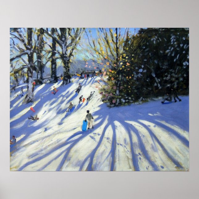 Tidigt snö Darley Park Poster (Framsidan)