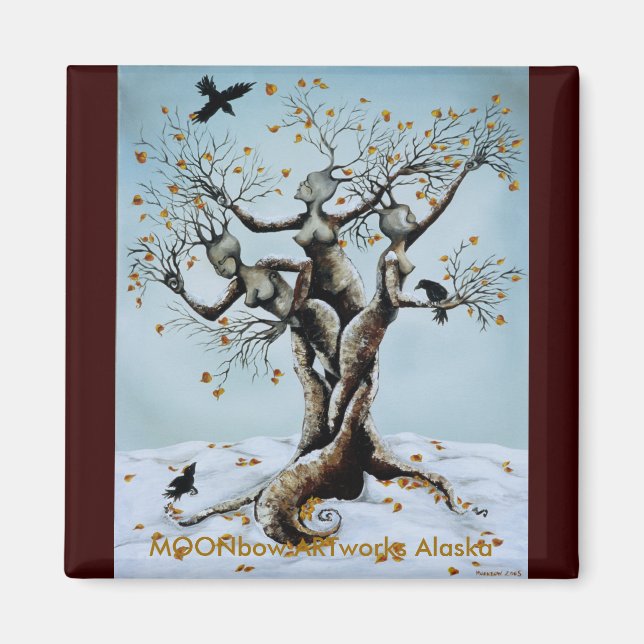 Tidigt Snö Magnet (Framsidan)