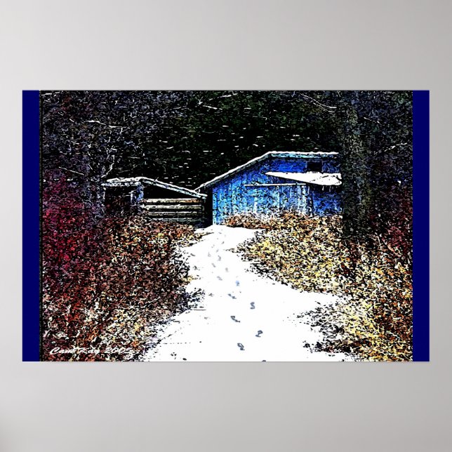 Tidigt Snö Poster (Framsidan)