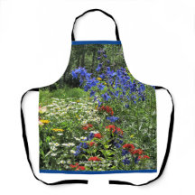 Tidigt sommarblåa delfinträdgårdar