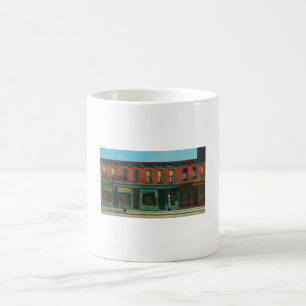 Tidigt Söndag morgon - Edward Hopper Kaffemugg
