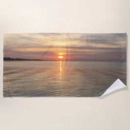 Tidigt Sunset Beach Towel