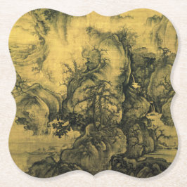 Tidigt Vår & Guo Xi - Kinesisk konst/imperialistis Underlägg Papper