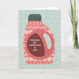 Tidings av komfort- och glädjehelgdagkortet helgkort