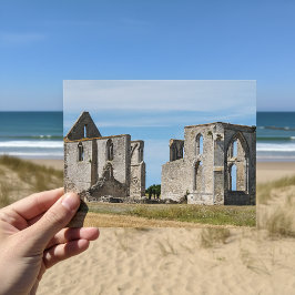 Tidlös assistans: Abbey Notre-Dame de Ré Postcard Vykort