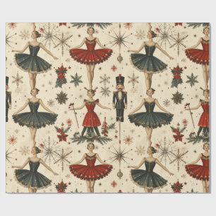 Tidlös Ballerina Presentpapper