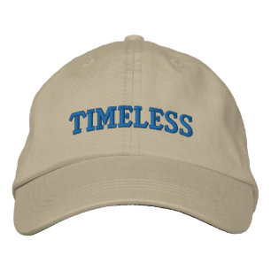 Tidlös Broderad Keps