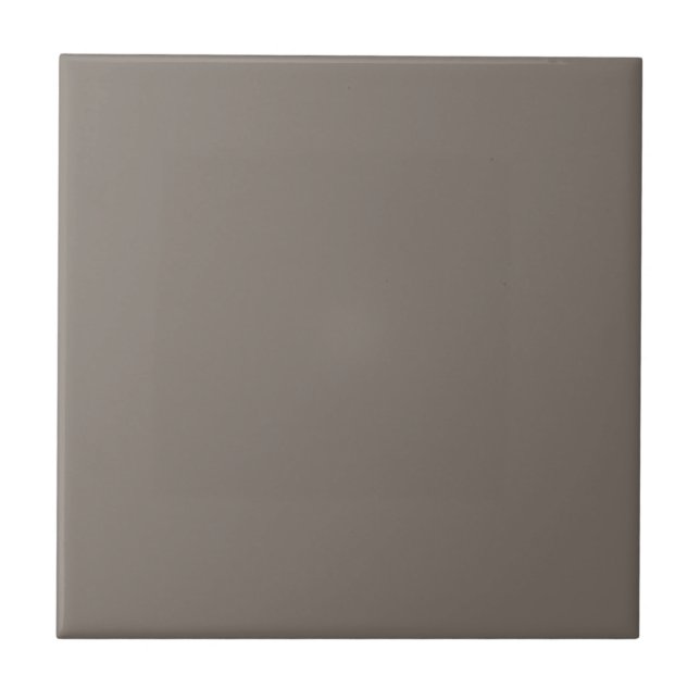 Tidlös - Brunaktig Beige Keramisk Platta Kakelplatta (Framsidan)