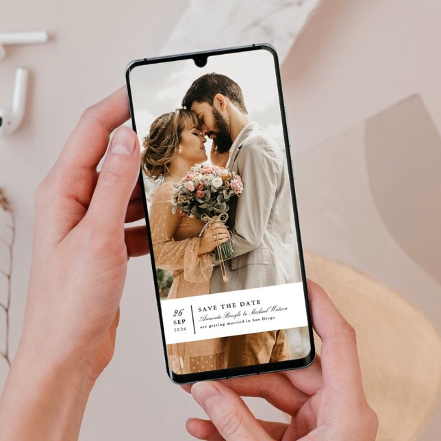 Tidlös charm Spara datum Datumet (Skapare uppladdad)