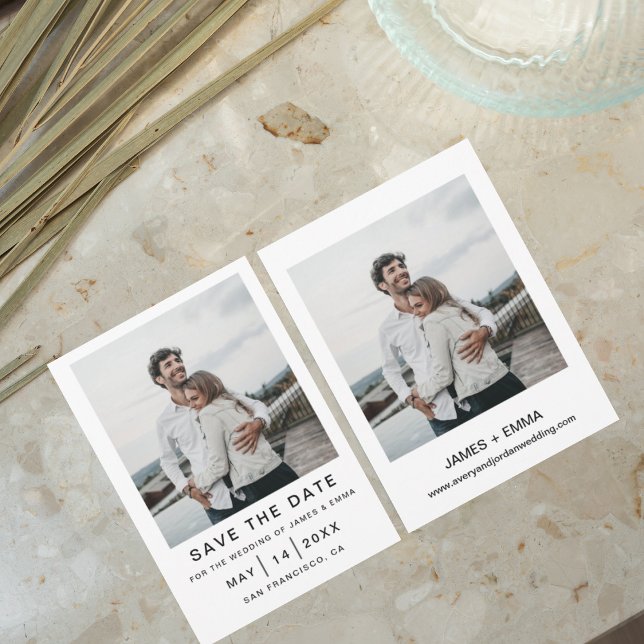 Tidlös Elegans Anpassa Din Moderna Bröllop Inbjudningar (Skapare uppladdad)