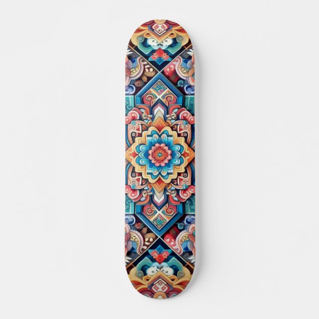 tidlös elegans Mattor Mini Skateboard Bräda 18,5 Cm (Framsida)