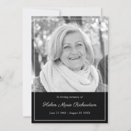 Tidlös fotosympati, i att älska minnesbegravning tack kort