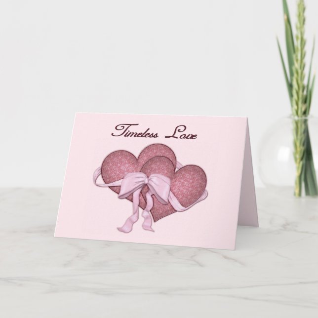 Tidlös kärlek kort (Framsida)