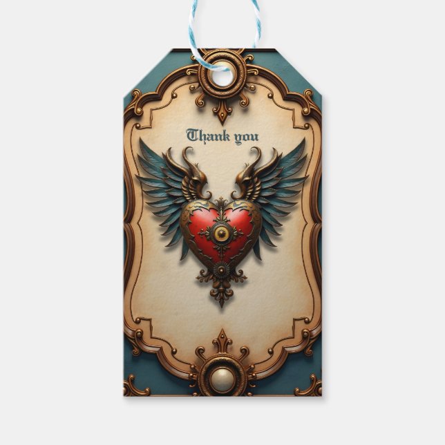 Tidlös kärlek, surrealistisk elegans i steampunk-s presentetikett (Framsidan)