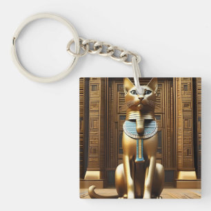 Tidlös Majestät: Den Gyldene Egyptiska Farao-Katte