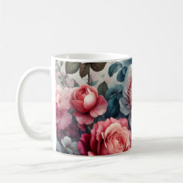 Tidlös Ros Blommig Charm Kaffemugg