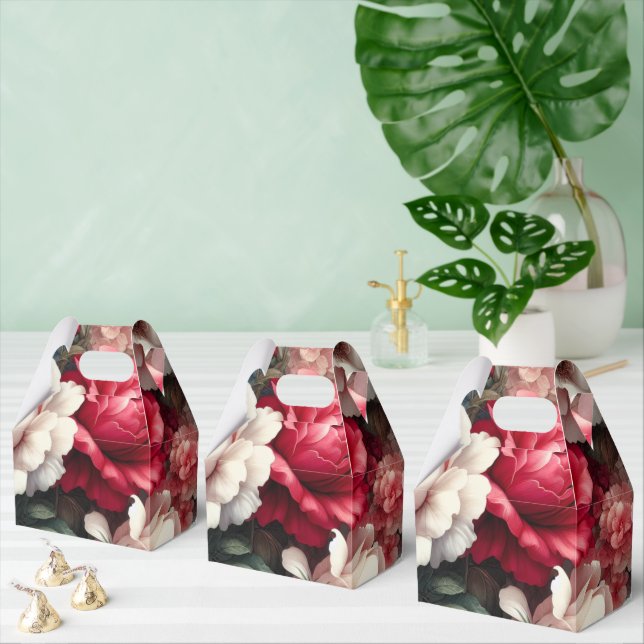 Tidlös Ros Blommig Charm Presentaskar (Multipel)