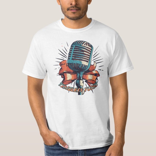 Tidlösa Tunes T Shirt (Framsida)