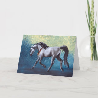 Tidlöst arabiskt hälsningkort kort