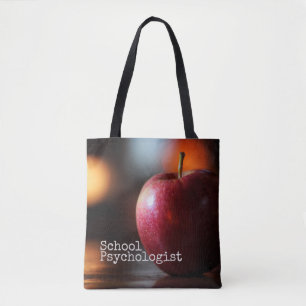 Tidlöst skola psykologtotot tygkasse