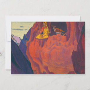 Tidningar av Eagle av Nicholas Roerich Tack Kort