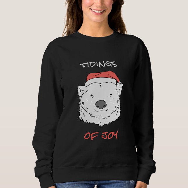 Tidningar av glädjen jul t shirt (Framsida)