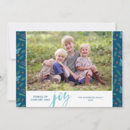 Tidningar av komfort & Joy | Fotojul Julkort