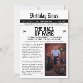 Tidningarnas Golf 50-årsjubileum Inbjudningar