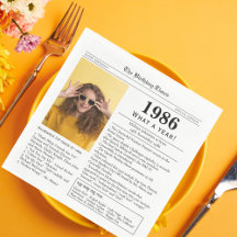 Tidningen Birthday 1986