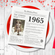 Tidningen Birthday Trivia 1965